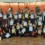 Gürtelprüfung am 28. Mai 2025